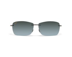 Maui Jim Lunettes de soleil Lighthouse - Monture noir brillant - Verres polarisés gris neutre