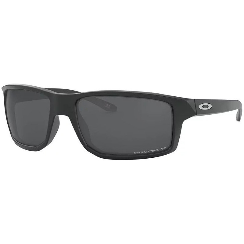 Oakley Lunettes de soleil Gibston - Matte Black - Lentilles Prizm Black Iridium Polarized