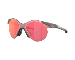 Oakley Lunettes de soleil Sub Zero N - Matte Grey Smoke avec lentille Prizm Snow Torch Matte - Unisexe