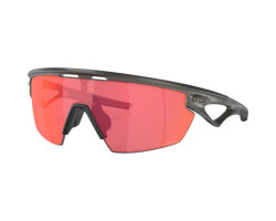 Oakley Lunettes de soleil Sphaera - Matte Grey Smoke - Lentilles Prizm Trail Torch - Unisexe