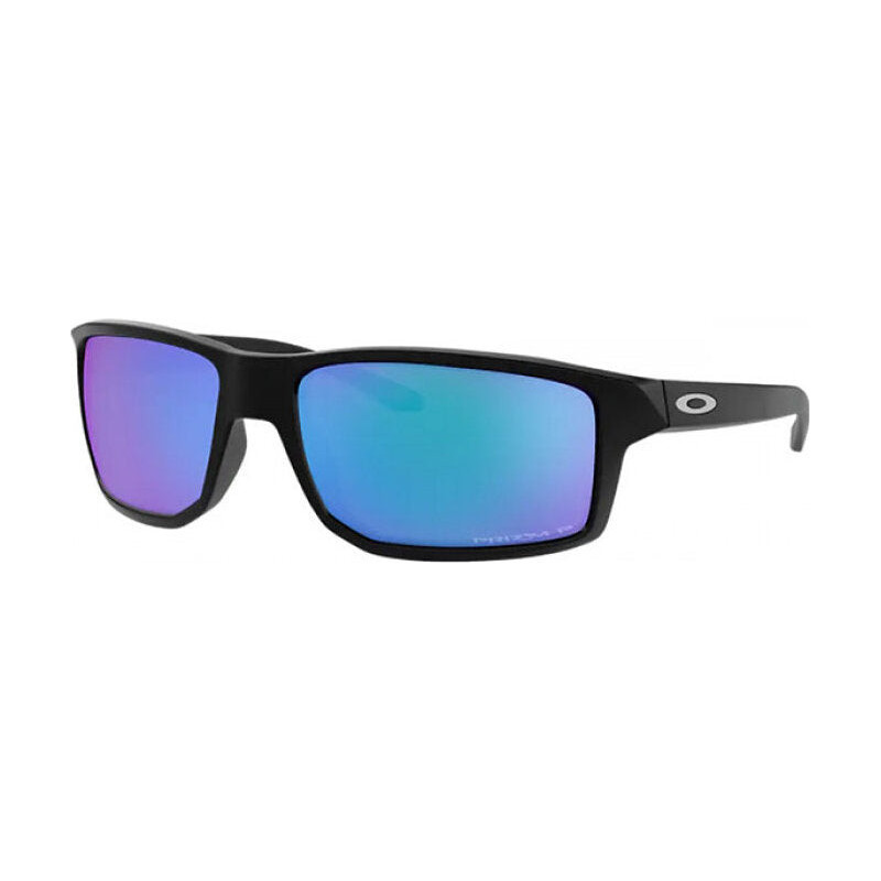 Oakley Lunettes de soleil Gibston - Matte Black - Lentille Prizm Sapphire Iridium Polarized