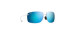 Maui Jim Lunettes de soleil Hema - Lentille Blue Hawaii - Monture Crystal Matte