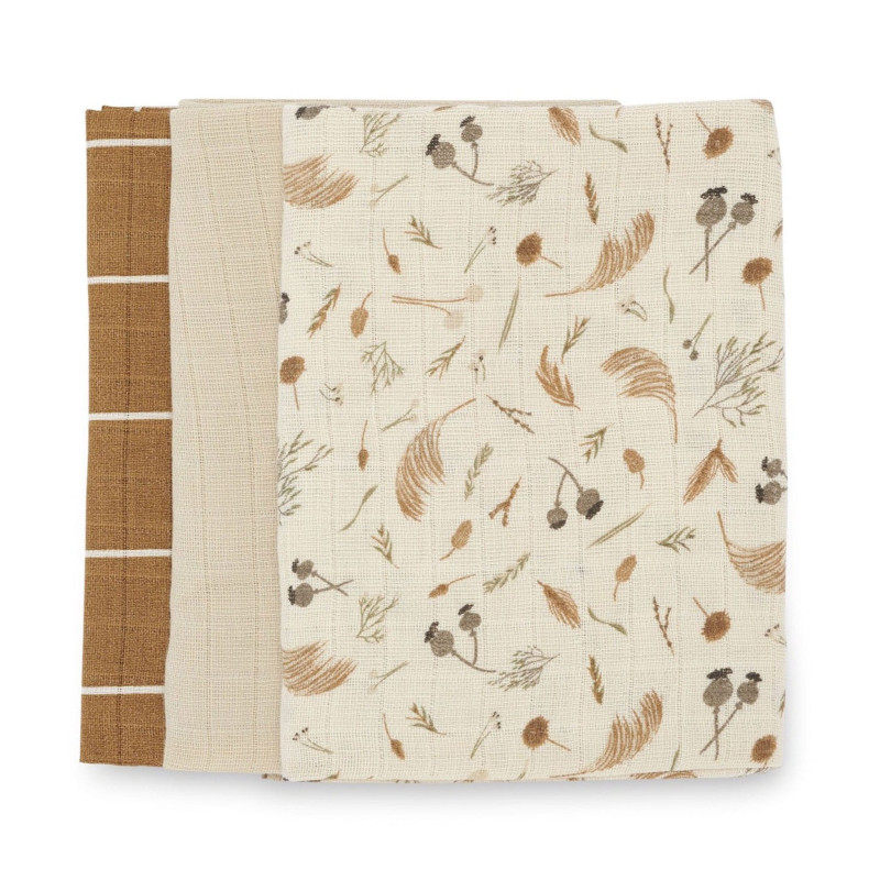 Muslin Blanket (3) - Grasslands