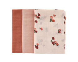 Avery Row Couverture Mousseline (3) - Peaches