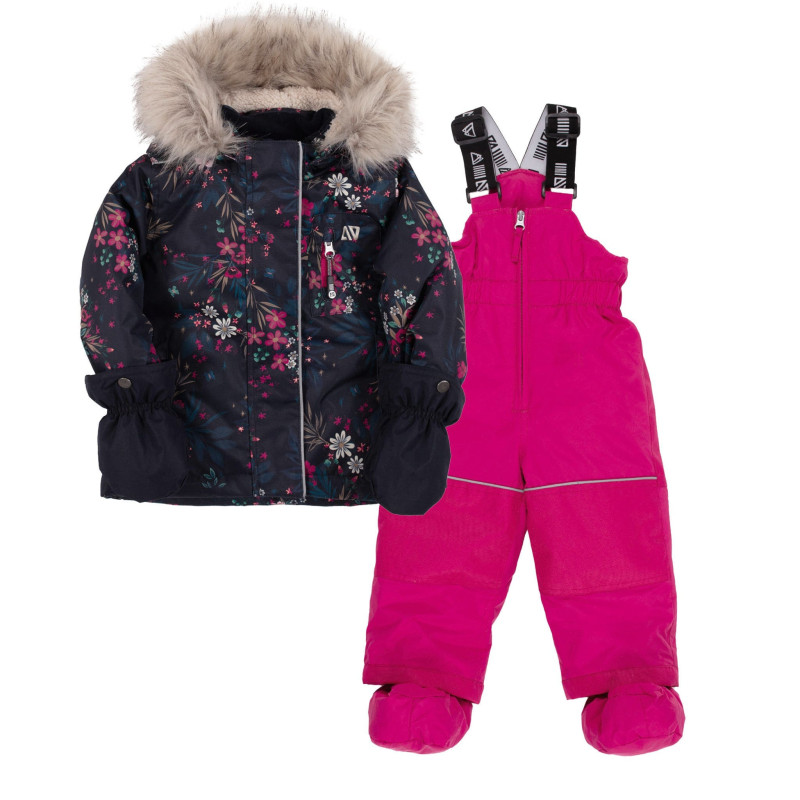 Pink Snowsuit 12-24 months