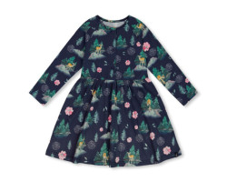 Deux par Deux Robe Imprimée Air Frais 3-6ans