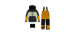 Two-Piece Snowsuit Colorblock Teknik 10-12 years