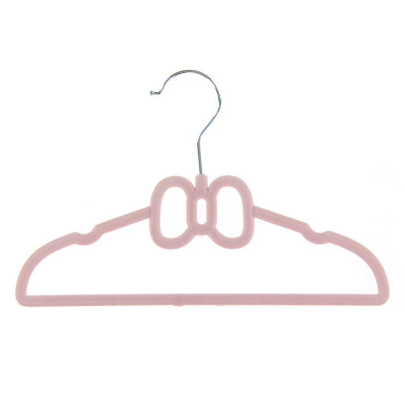 Velvet Hangers Pack of 10 - Pink Buckle