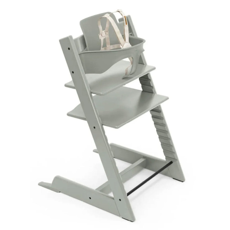 Stokke Chaise Haute Tripp Trapp® + Tripp Trapp® Baby Set - Vert Glacier