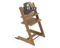 Stokke Chaise Haute Tripp Trapp® + Tripp Trapp® Baby Set - Oak Brun