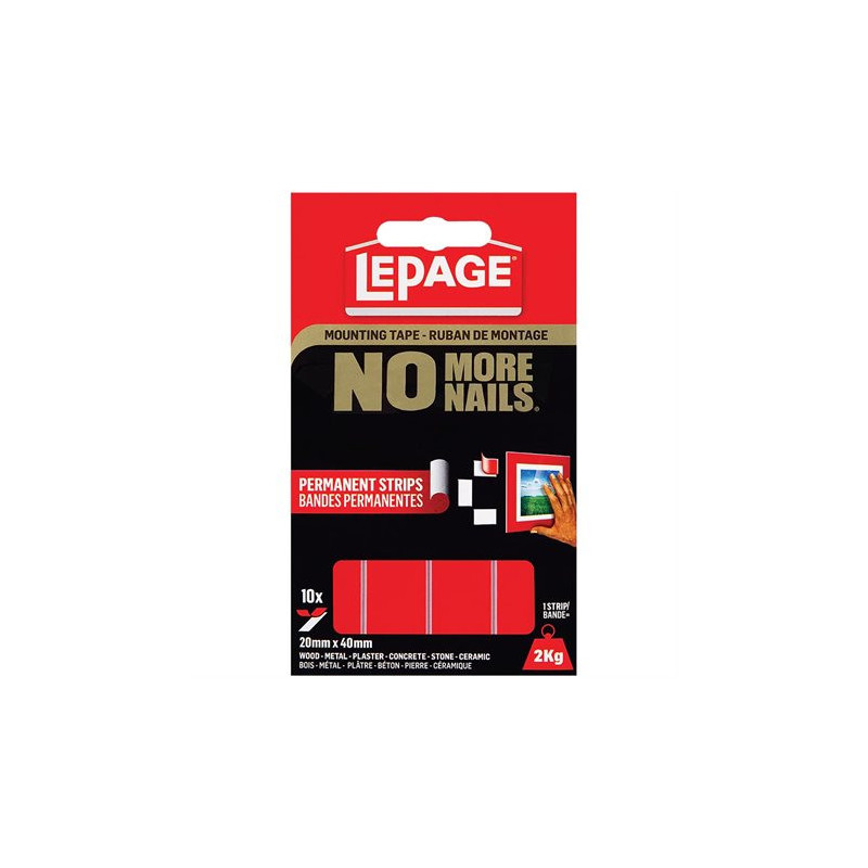 Lepage Ruban de fixation No More Nails®