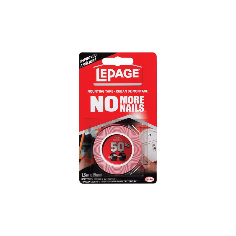 Lepage Ruban de fixation No More Nails®