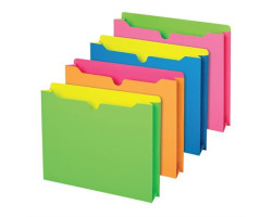 Tops Pochette de classement fluo