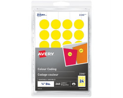 Avery Étiquettes de codage...