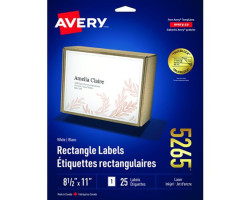 Avery Étiquettes...