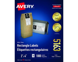 Avery Étiquettes...