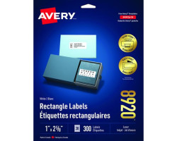 Avery Étiquettes...