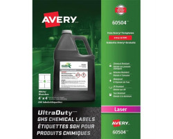 Avery Étiquettes SGH pour...