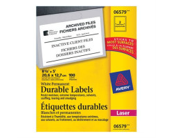 Avery Étiquettes durables...