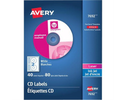 Avery Étiquettes pour CD