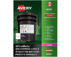 Avery Étiquettes SGH pour...