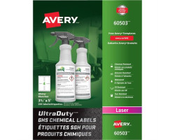 Avery Étiquettes SGH pour...