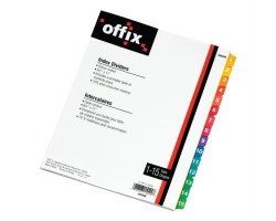 Offix Intercalaires à code...