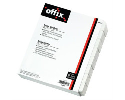 Offix Intercalaires blancs...