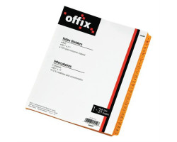 Offix Intercalaires chamois...