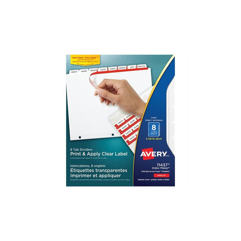 Avery Intercalaires Index Maker®