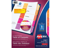 Avery Intercalaires Ready Index®