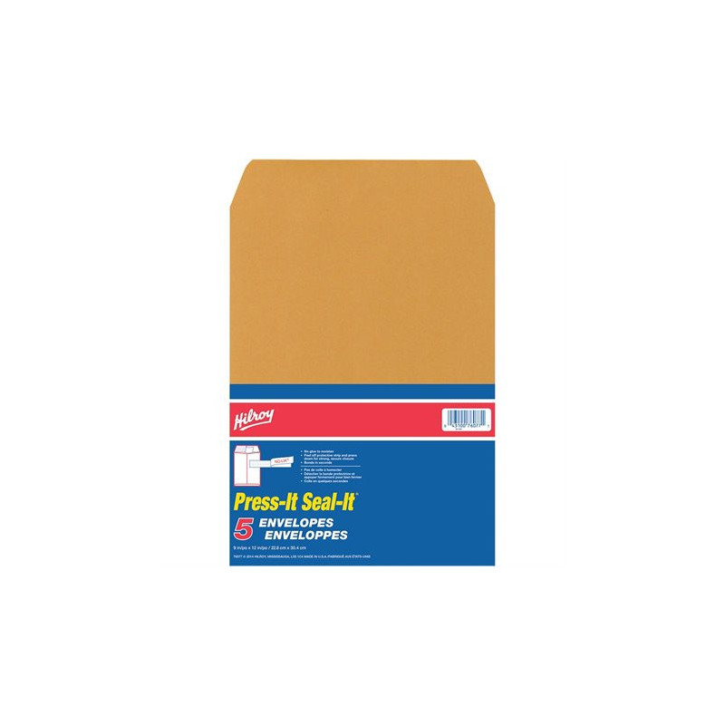 Hilroy Enveloppe kraft Press-it Seal-it®