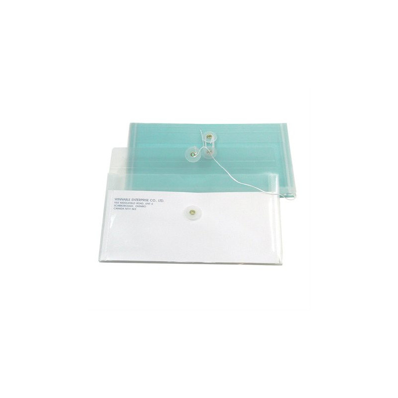 Winnable Enveloppe transparente expansible