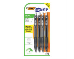 Bic Stylos à bille roulante rétractable Gel-Ocity™ Original