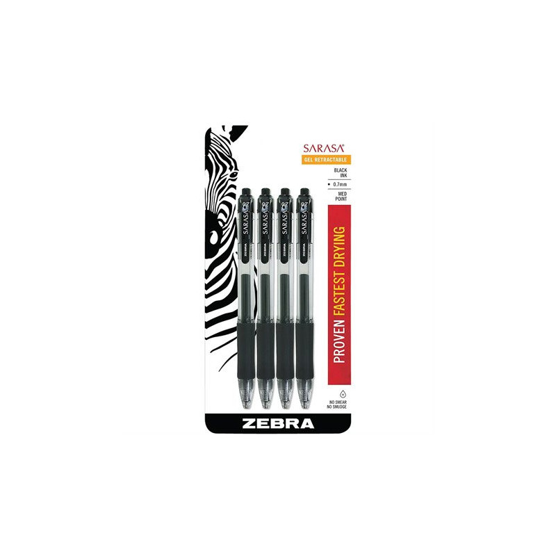 Zebra Stylo à bille roulante rétractable Sarasa®