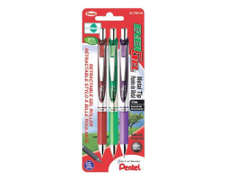 Pentel Stylos à bille roulante rétractable EnerGel®