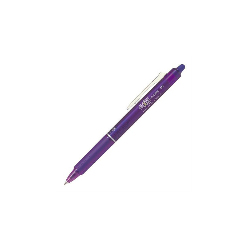 Pilot Stylo à bille roulante rétractable effaçable FriXion® Clicker