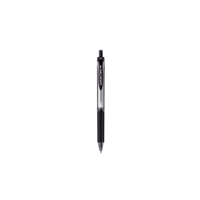 Uniball Stylo à bille roulante rétractable Gel RT