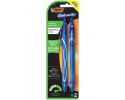 Bic Stylo à bille roulante rétractable Gel-Ocity™