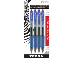 Zebra Stylo à bille roulante rétractable Sarasa®