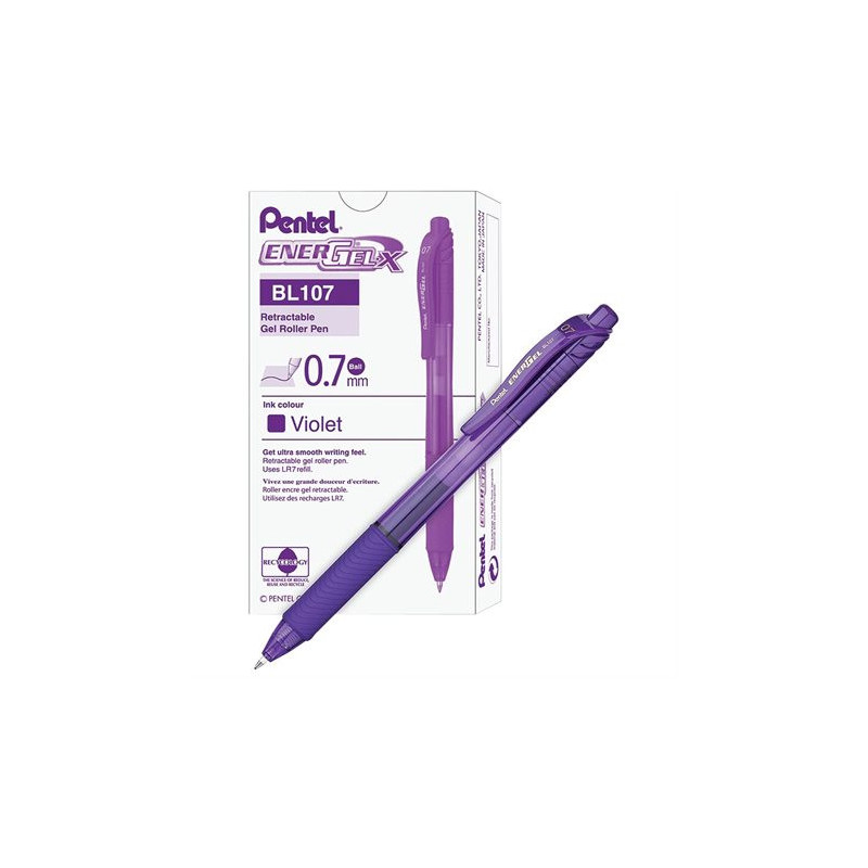 Pentel Stylos à bille roulante EnerGel® X