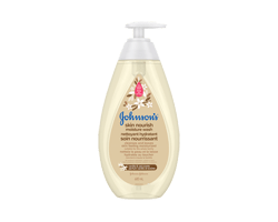 JOHNSON'S BABY Nettoyant hydratant soin nourrissant, Vanille et avoine, 600 ml