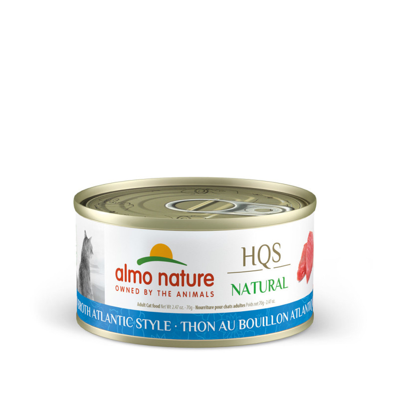 Atlantic tuna in broth for ch…