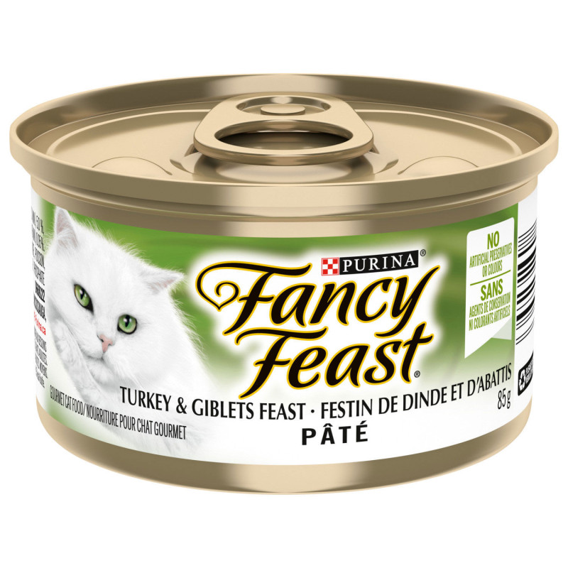 Fancy Feast Nourriture humide à la dinde et abattis …