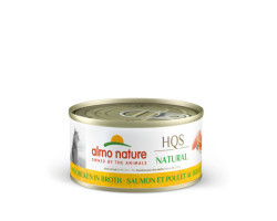 Almo Nature Conserve au poulet et saumon pour chat a…