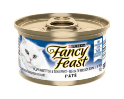 Fancy Feast Nourriture humide au poisson blanc et th…