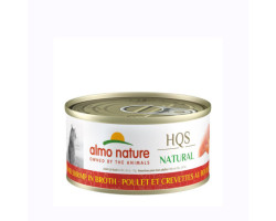 Almo Nature HQS Natural au poulet et crevettes en bo…