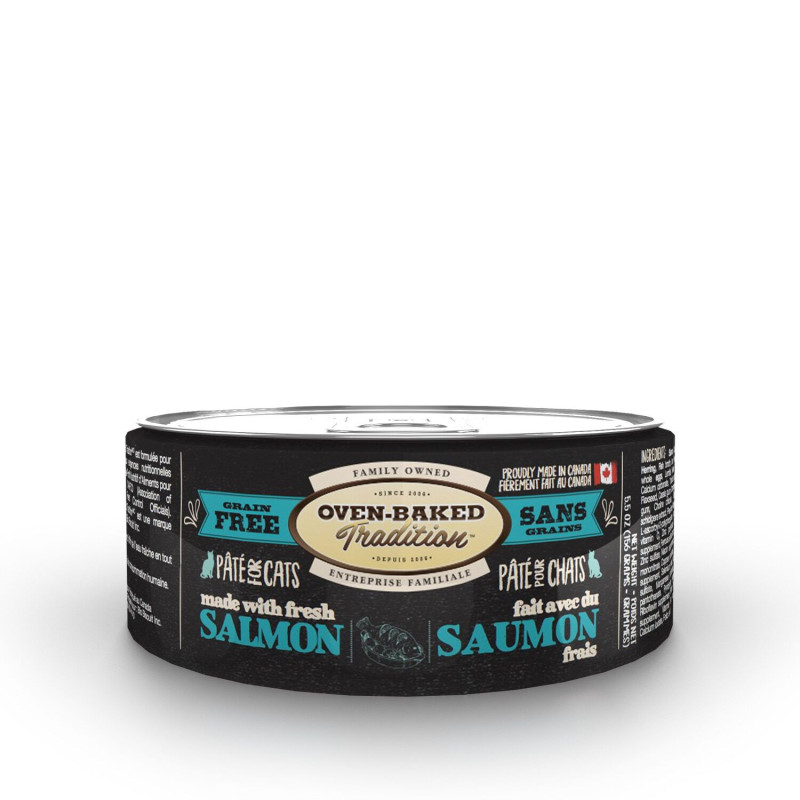 Grain-free salmon wet food…