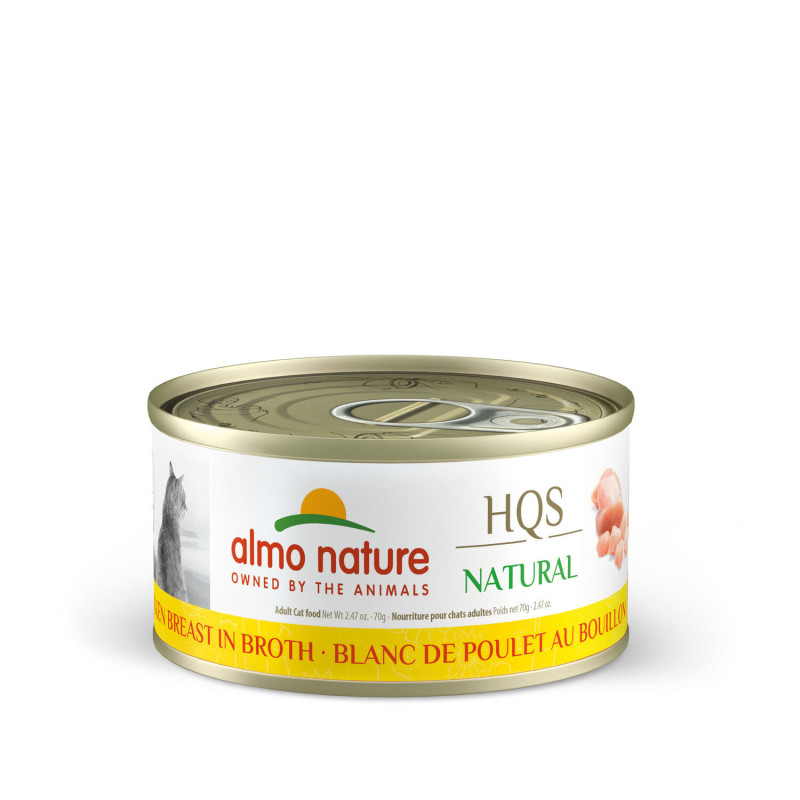 Almo Nature Blanc de poulet en bouillon pour chat ad…