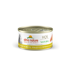 Almo Nature Conserve au fromage et poulet pour chat …